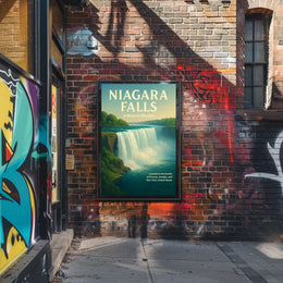 Niagara Falls A Natural Wonder Poster