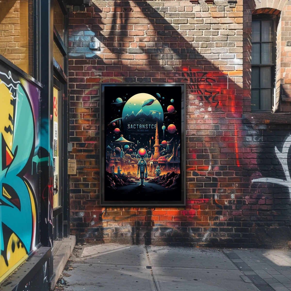 Galactic Exploration Adventure Poster