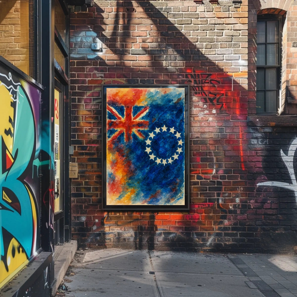 Union Of Flags Poster