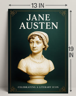 Jane Austen Celebrating a Literary Icon Poster PosterGoat