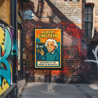 Albert Einstein Relativity Vintage Collector Poster