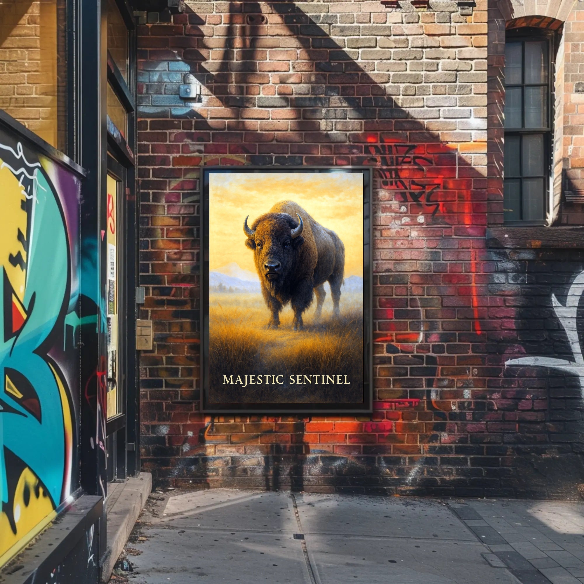Majestic Sentinel Poster PosterGoat