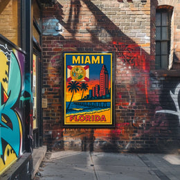 Miami, Florida Poster