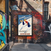 Snow Train Adventure Poster