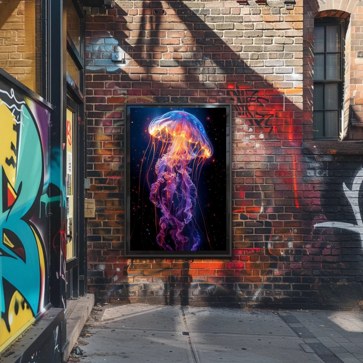 Cosmic Jellyfish Poster