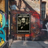 James Garfield 20Th President Poster