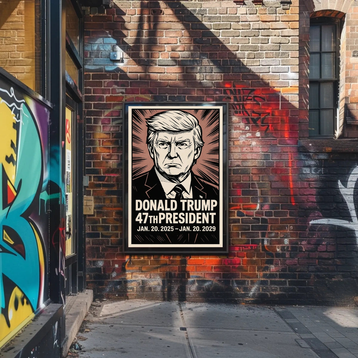 Donald Trump 47th President Poster