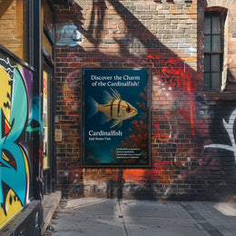 Discover The Charm Of The Cardinalfish Poster