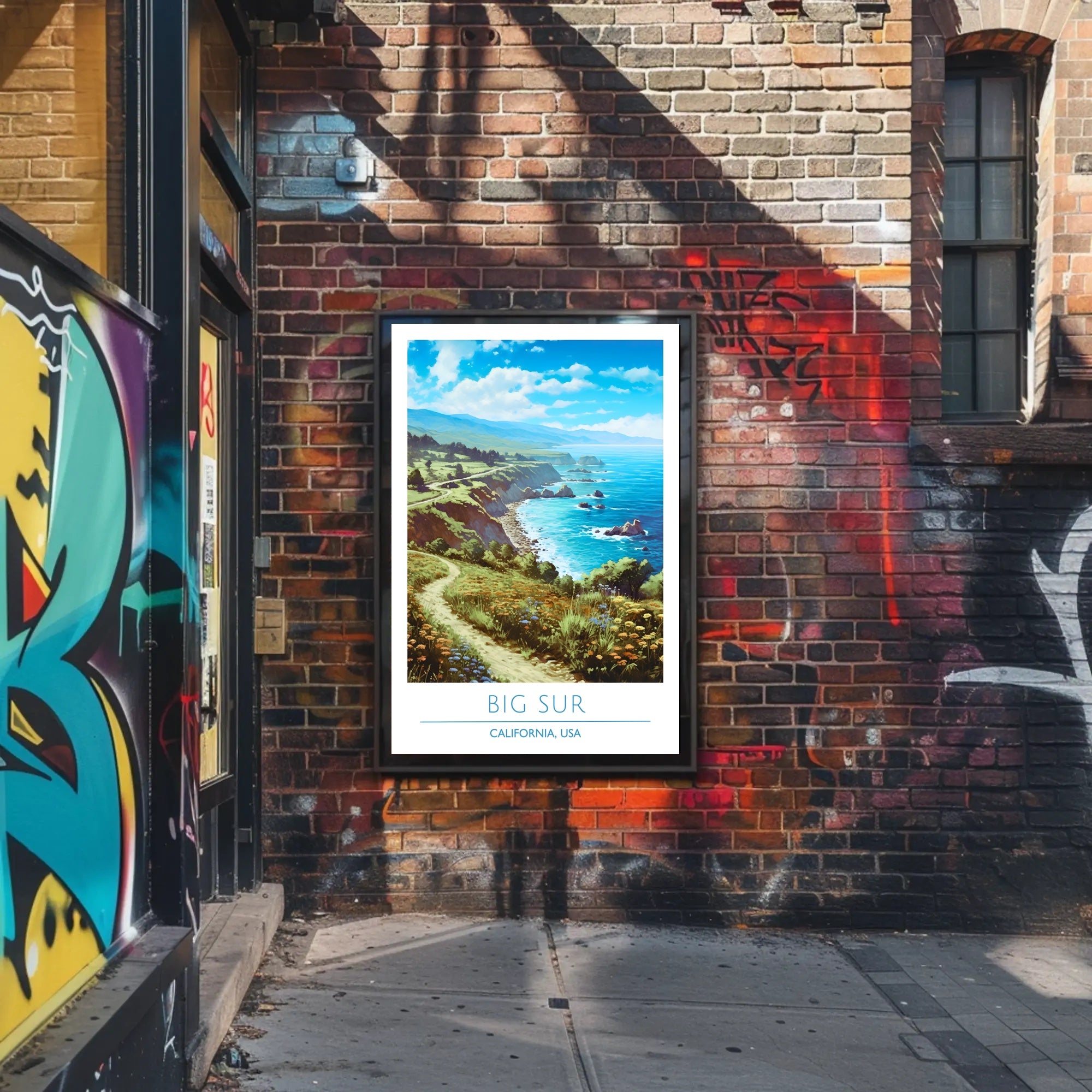 Scenic Big Sur Poster