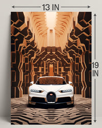 Futuristic Elegance Poster