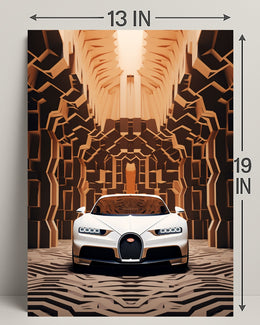 Futuristic Elegance Poster