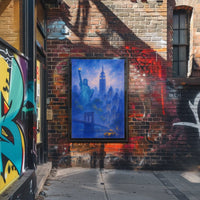 Iconic New York City Skyline Poster Classic Wall Art