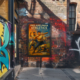 Philadelphia Athletics Pioneers Of Poster