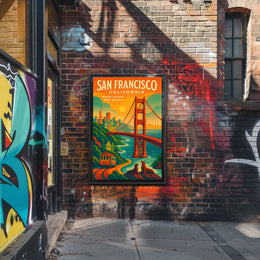 San Francisco Where Dreams Meet Poster