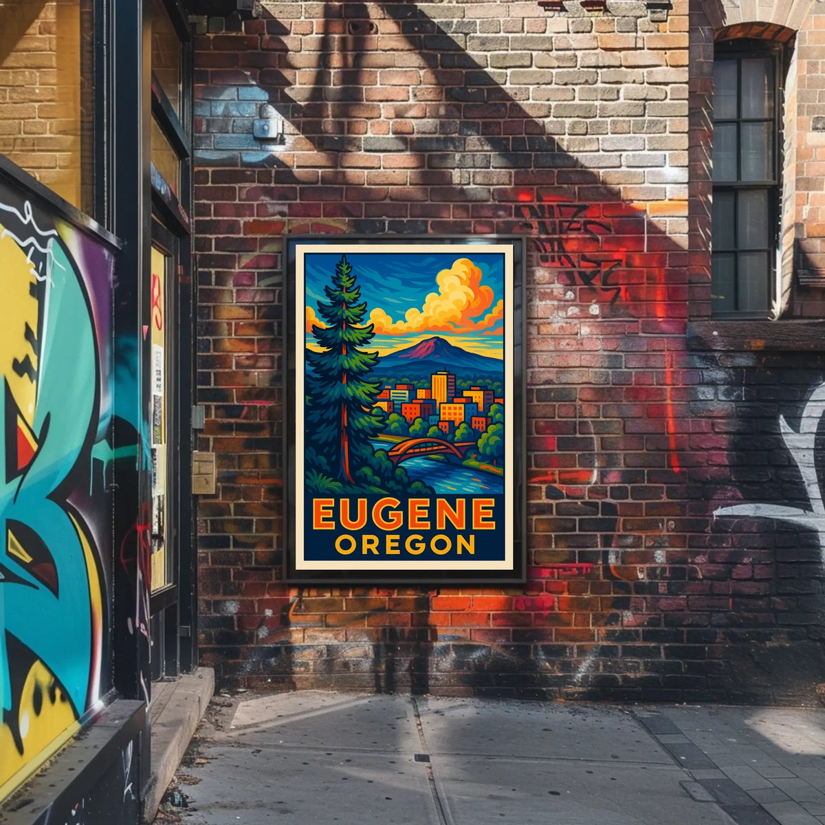 Eugene, Oregon Poster