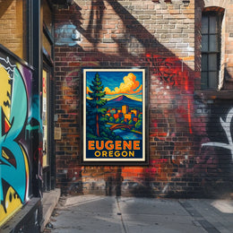 Eugene, Oregon Poster