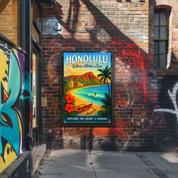 Explore the Heart of Hawaii Poster