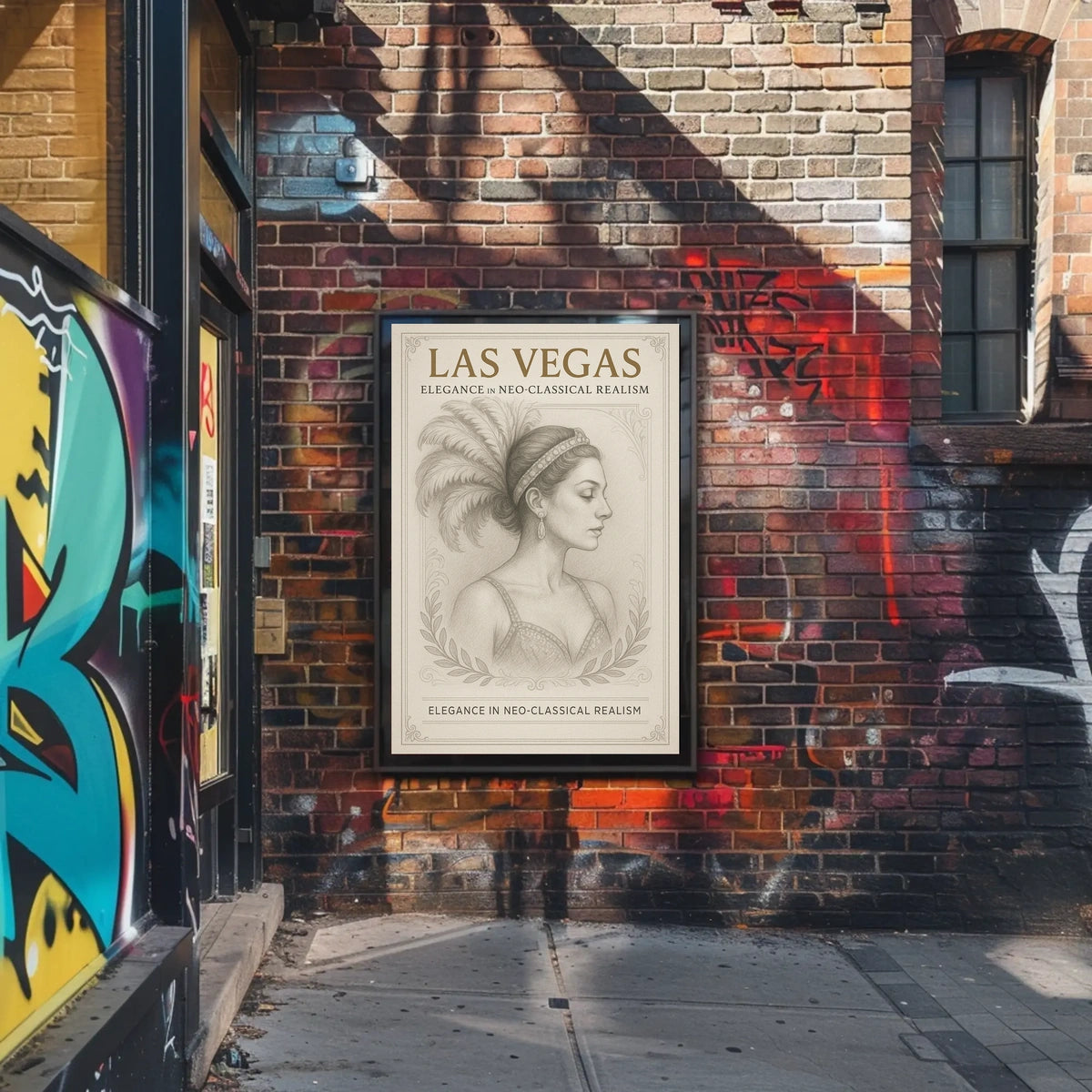 Elegance in Neo-Classical Realism Artistry Sophistication La Poster