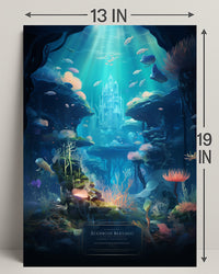Enchanted Underwater Realm Poster