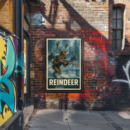 Reindeer Patrol Poster