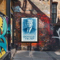 Commanding Presence The Donald Trump Portrait Poster