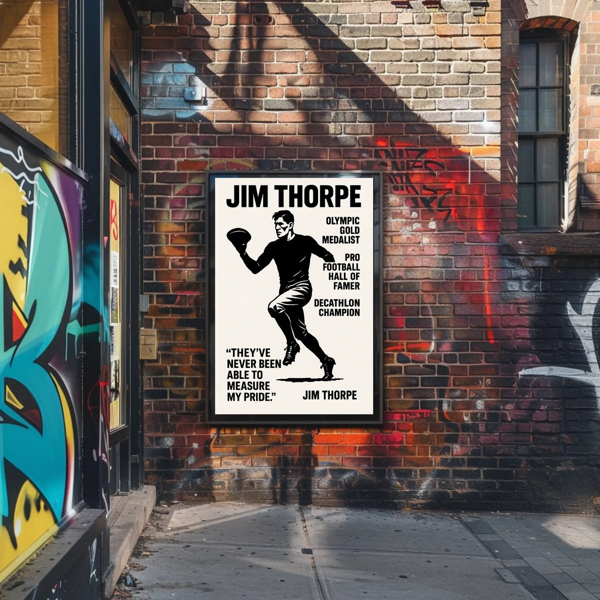 Celebrating Jim Thorpes Legacy Poster