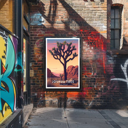 Joshua Tree National Park Scenic Poster Print