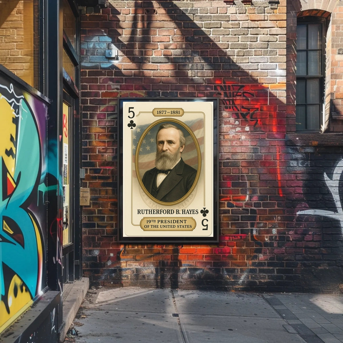 Hayes 19th President Poster