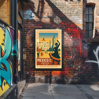 Vibrant Mexico City Poster