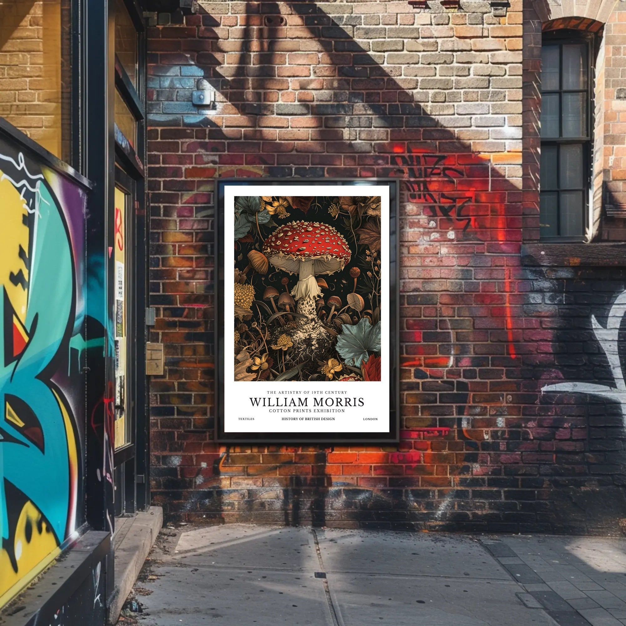 William Morris 19th Century Art Poster