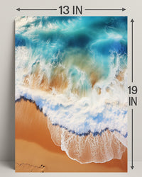 Ocean Waves Poster