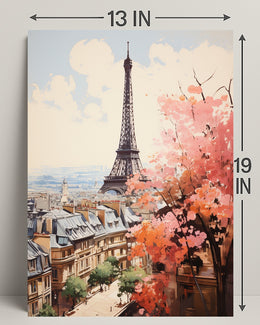 Parisian Springtime Poster