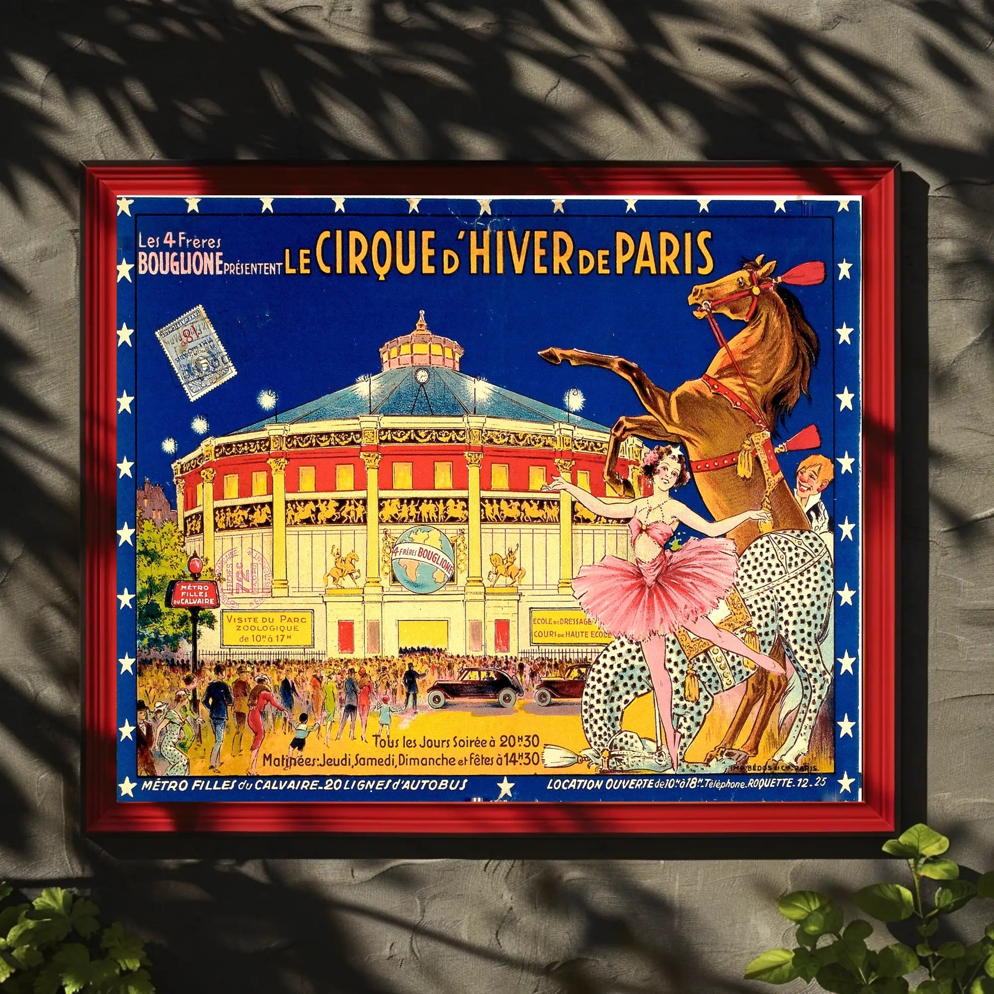 Le Cirque d'Hiver de Paris Poster