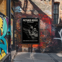 Pictured Rocks Of Michigan Poster