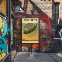 Bell XP-77 Lightweight Fighter Poster