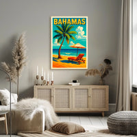 Bahamas Beach Paradise Poster
