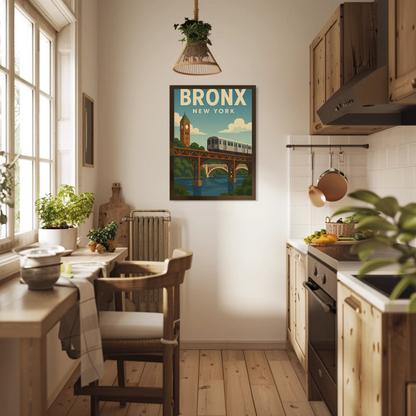Bronx Bound: Crossing the Harlem River New York Poster