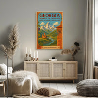 Georgia Heart Of The Caucasus Poster