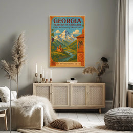 Georgia Heart Of The Caucasus Poster
