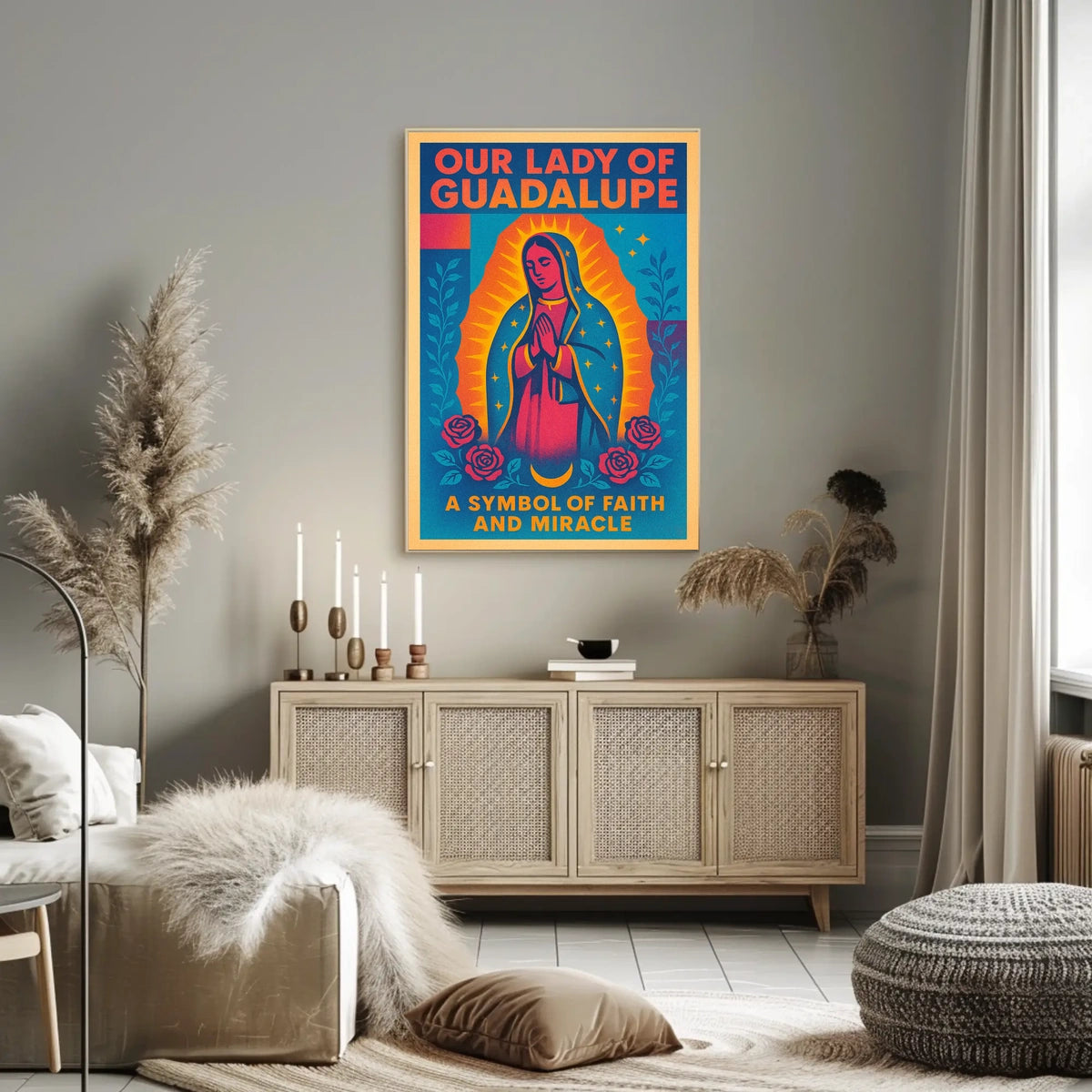 Our Lady Of Guadalupe A Symbol Of Poster