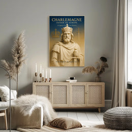 Charlemagne Father Of Europe Poster