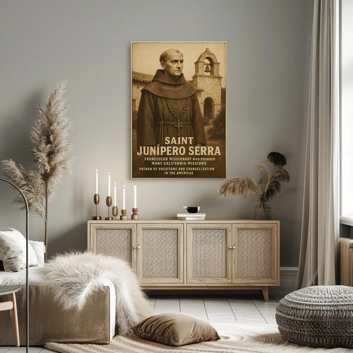 Saint Junípero Serra Poster