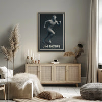 Jim Thorpe Legendary Athlete Poster