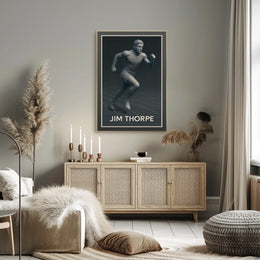 Jim Thorpe Legendary Athlete Poster