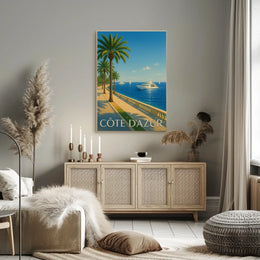 Côte DAzur Poster