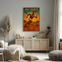 Jim Thorpe: Bright Path of Athletic Excellence Poster