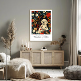 William Morris Vintage Arts and Crafts Animal Poster