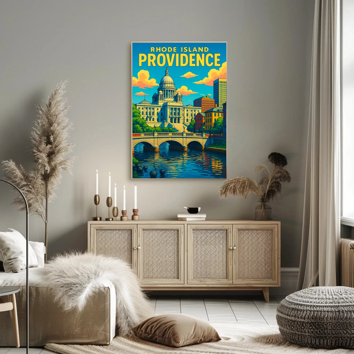 Rhode Island Providence Poster