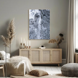 Winter Wonderland From Above Poster