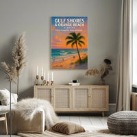 Gulf Shores Orange Beach Alabama Poster